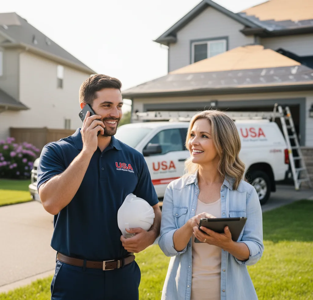 USA Roof Repair Experts customer support in Tiptonville